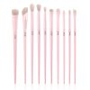 JESSUP Jessup Crystal Pink Makeup Brushes Set Premium Vegan - T496 - 10 darabos Ecset készlet 