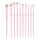 JESSUP Jessup Crystal Pink Makeup Brushes Set Premium Vegan - T496 - 10 darabos Ecset készlet 