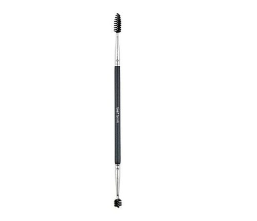 NANSHY Double Ended Spoolie Eyebrow & Eyelash Brush Onyx Black - KÉTVÉGŰ SZEMÖLDÖK ÉS SZEMPILLA IGAZÍTÓ ESZKÖZ