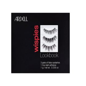   ARDELL Lookbook Wispies 3 Pairs Lash + Duo Lash Adhesive - 3 pár műszempilla ragasztóval