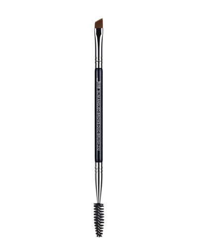 JESSUP Slim Angled Brows Duo Brush (S152) - Professzionális Kétfejű Szempilla- és Szemöldöformázó Ecset - 232