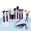 JESSUP 34 pcs Brush Set Black/Silver T313 - PROFESSZIONÁLIS SMINKECSET KÉSZLET ARCA SZEMRE