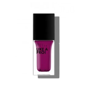 AURA Nail Polis LIKE A PRO! - Körömlakk - 124 Purple Red