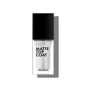 AURA Nail Polis MATTE TOP COAT - Matt Fedőlakk körömlakk