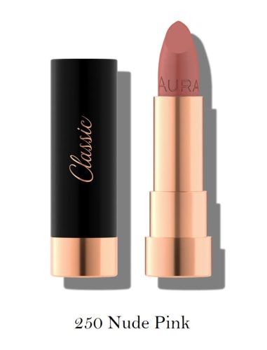 AURA CLASSIC Lipstick - Klasszikus Rúzs - 250 Nude Pink