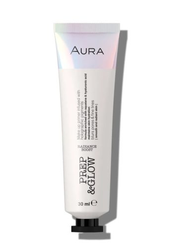 AURA Make up primer infused with holographic pigments PREP & GLOW  - Primer, sminkalap