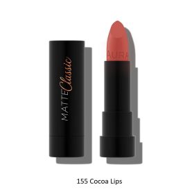   AURA Lipstick Classic MATTE - Klasszikus matt rúzs - 155 Cocoa Lips