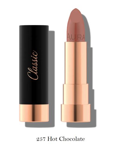 AURA CLASSIC Lipstick - Klasszikus Rúzs - 257 Hot Chocolate