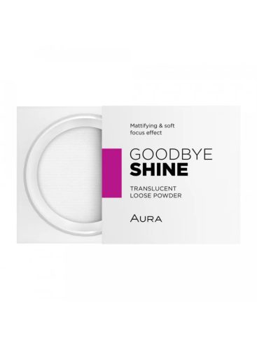 AURA Mattifying translucent loose powder GOODBYE SHINE - Fixáló púder