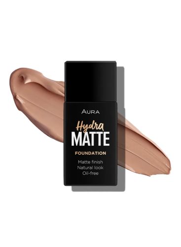 AURA Liquid foundation HYDRA MATTE  - Alapozó- 013 Almond Cream 