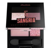 AURA Eyeshadow Palette - Szemhéjpúder 4/1 Sangria