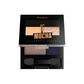 AURA Eyeshadow Palette - Szemhéjpúder 4/1 Mocha