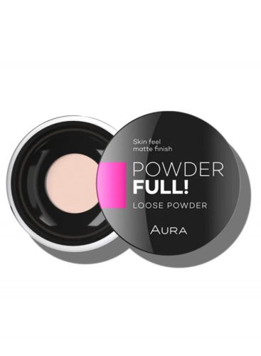 AURA POWDERFUL! Loose powder - Fixáló ásványi púder - 02 Natural 