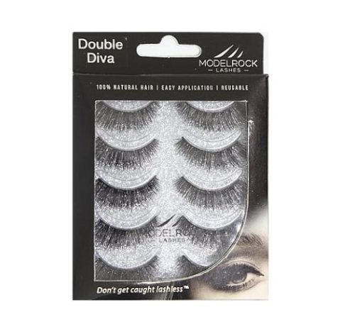 ModelRock Double Diva 5 Pairs Lash Multi Pack - 5 PÁR SOROS MŰSZEMPILLA