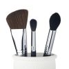 JESSUP 3 pcs Brush Set Black/Silver T305 - PROFESSZIONÁLIS ARCFESTŐ ECSETKÉSZLET