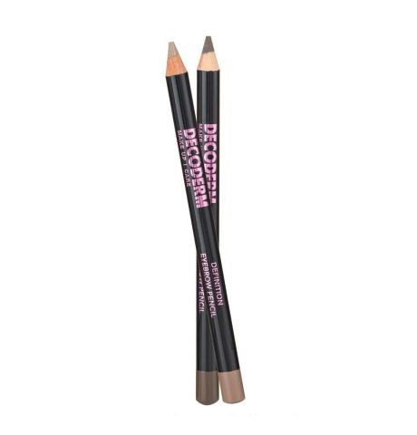 DECODERM Definition Eyebrow Pencil - 01 Light Brown